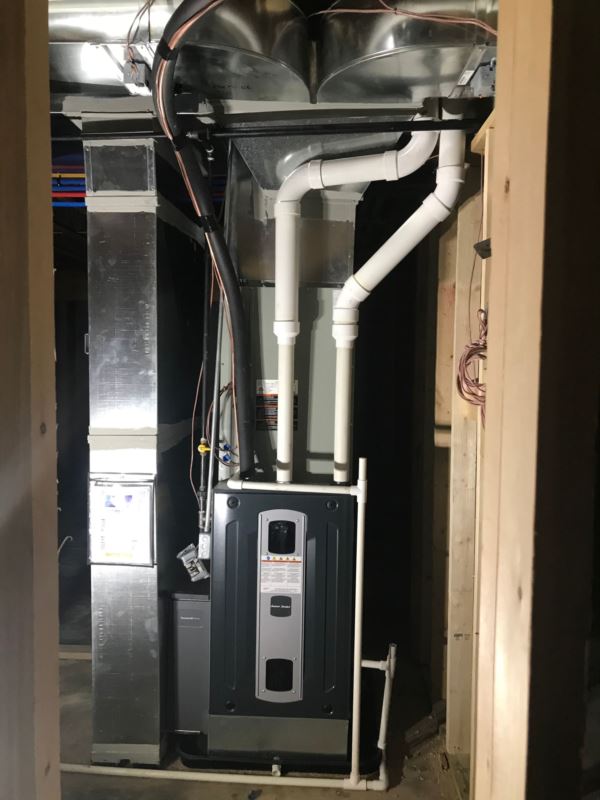 New Trane HVAC unit